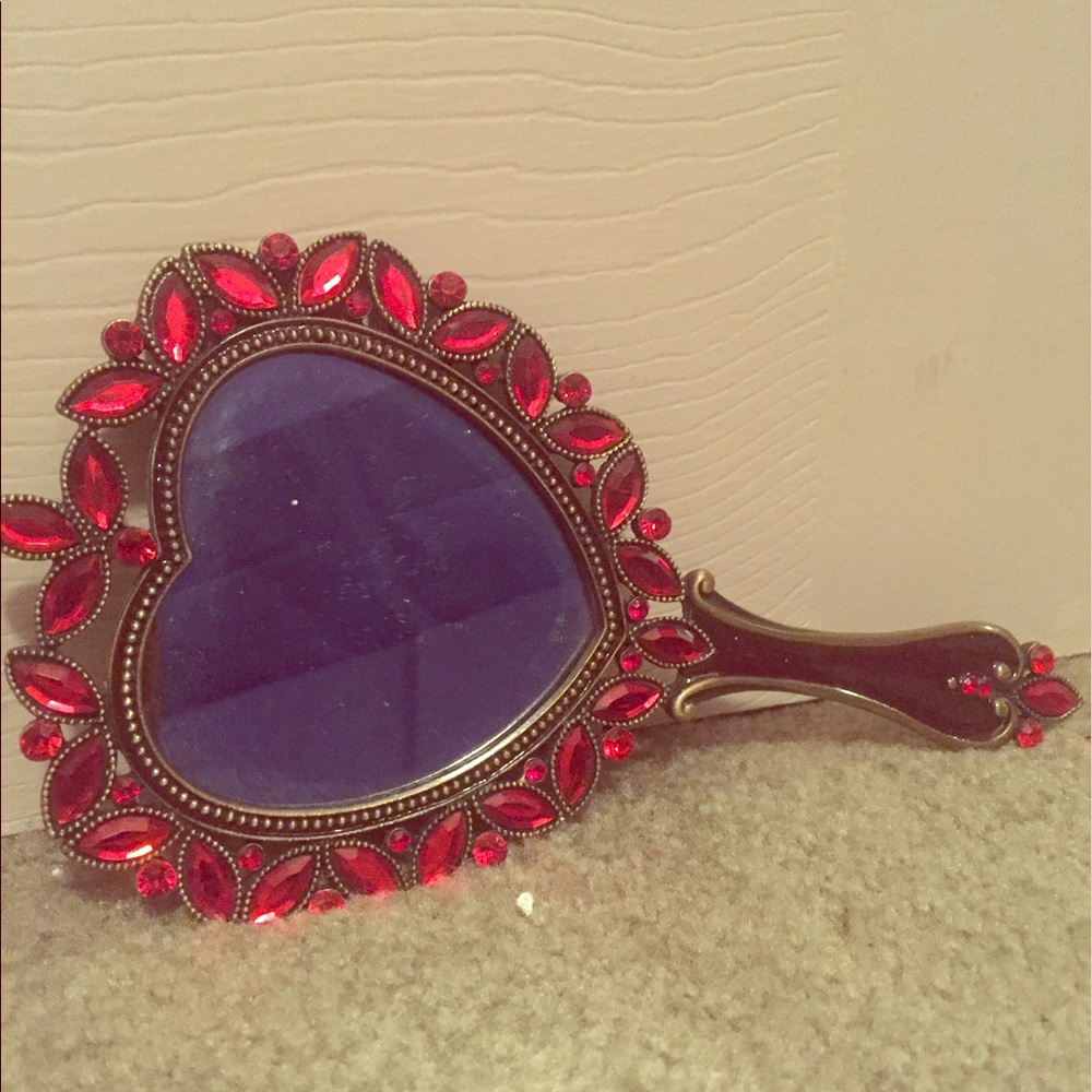 Bejeweled Hand mirror