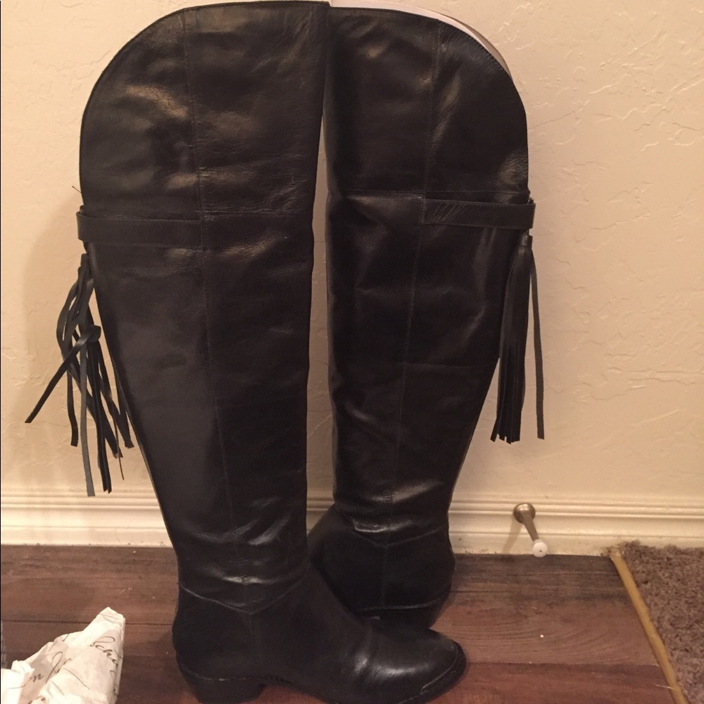 Knee high boots