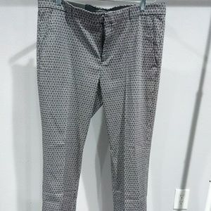 Banana Republic Ryan fit printed trousers size 14