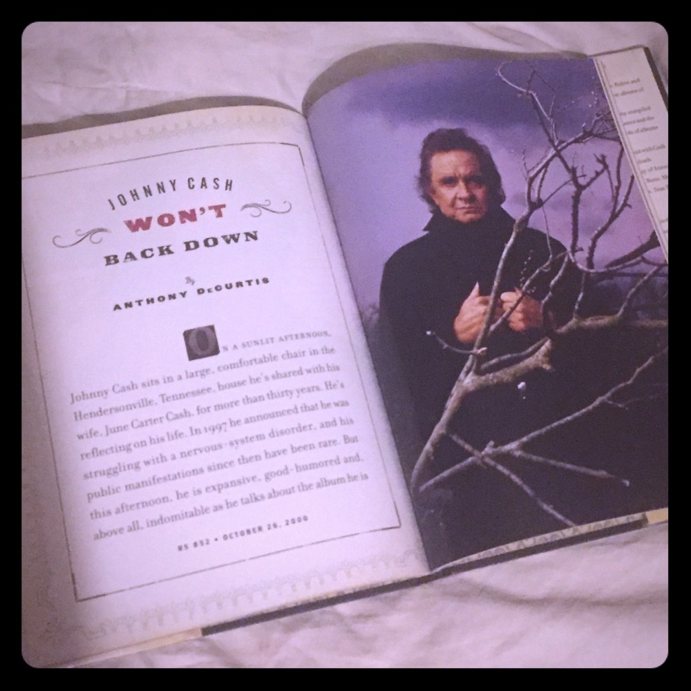 Johnny Cash book by editors of Rolling Stone