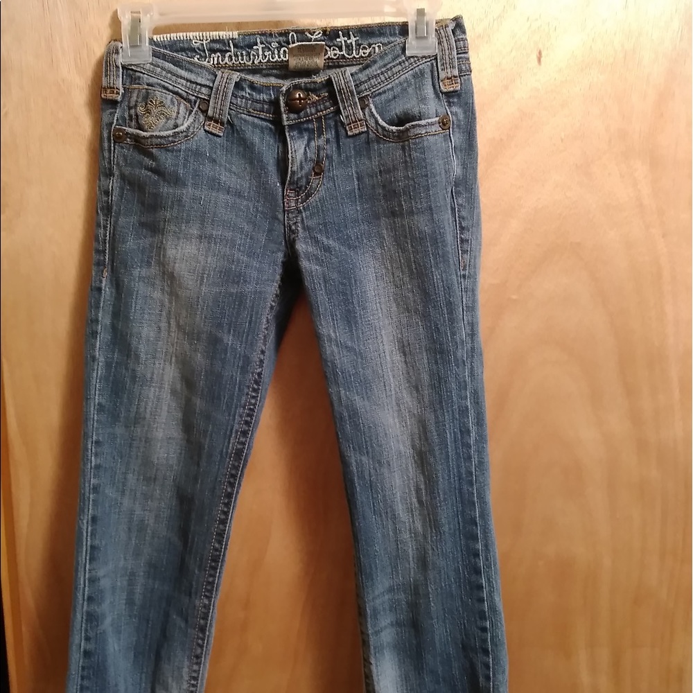 Distressed Capris by Industrial Cotton