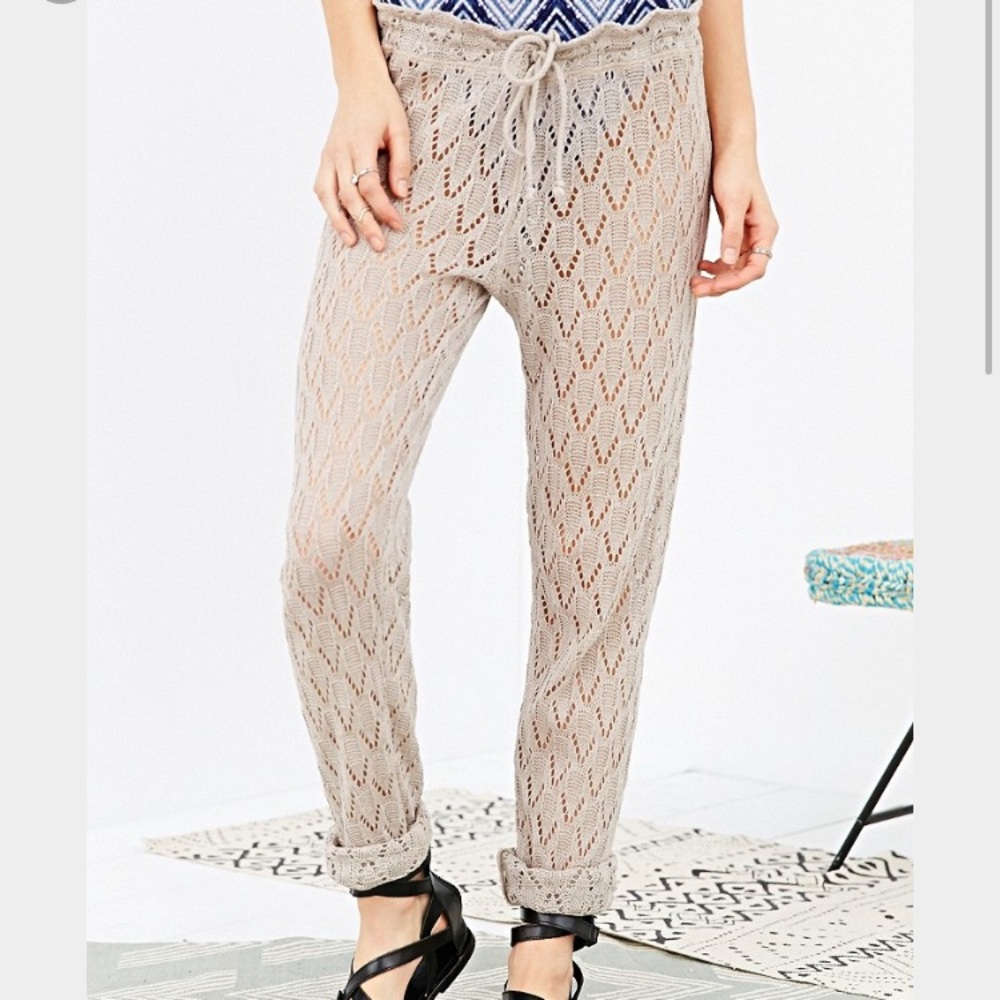 Urban Outfitters Out From Under Crochet Harem Pant