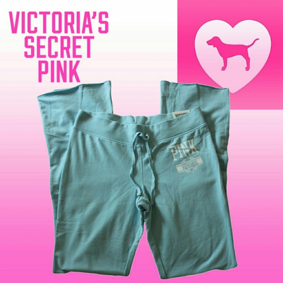 Victoria's Secret Pink University Flare Logo Pants - Picture 2 of 7
