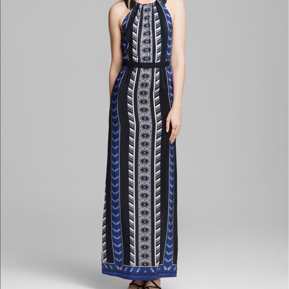 12th St by Cynthia Vincent Leather Racerback Maxi