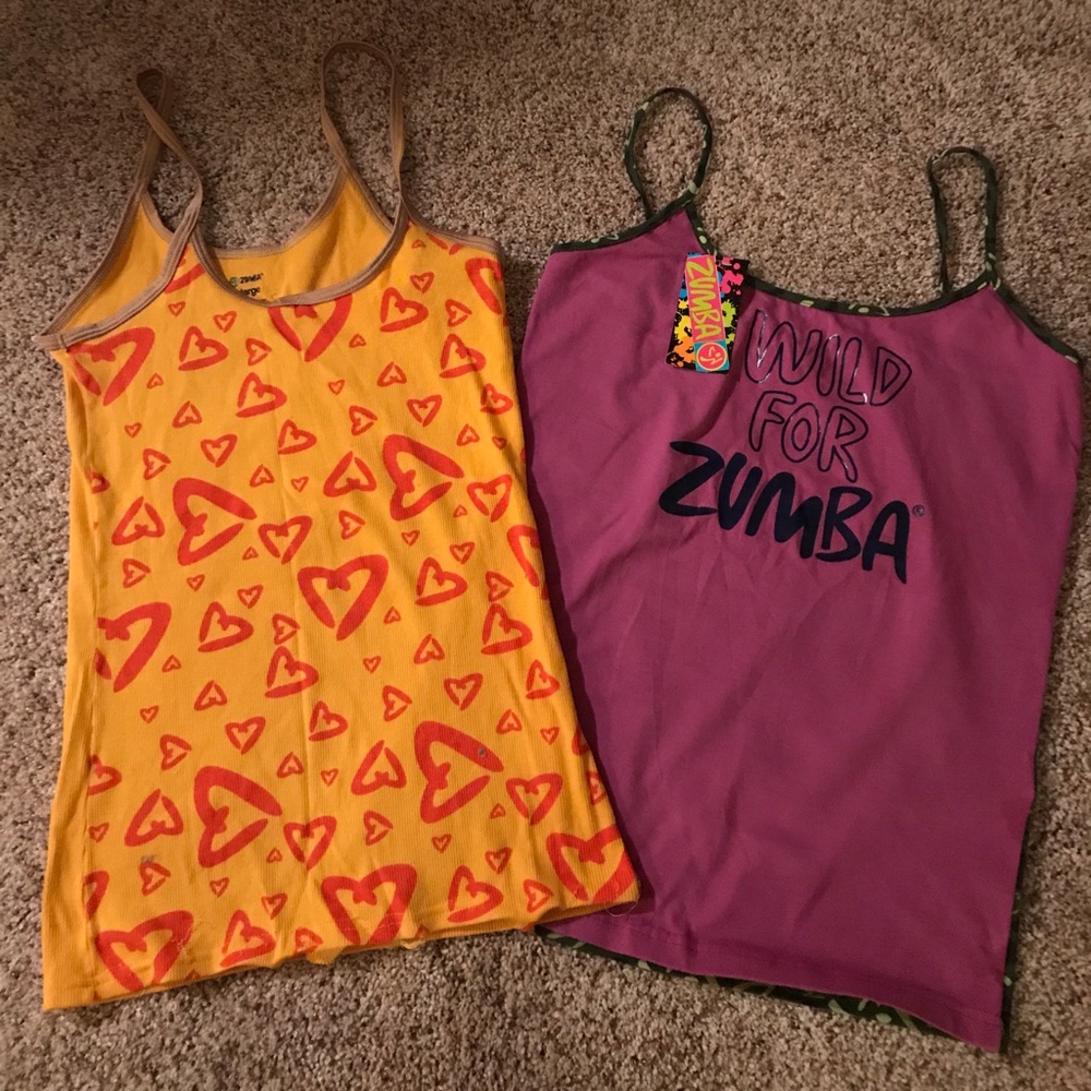 NWT Zumba Tank Top Bundle!  Perfect Condition!
