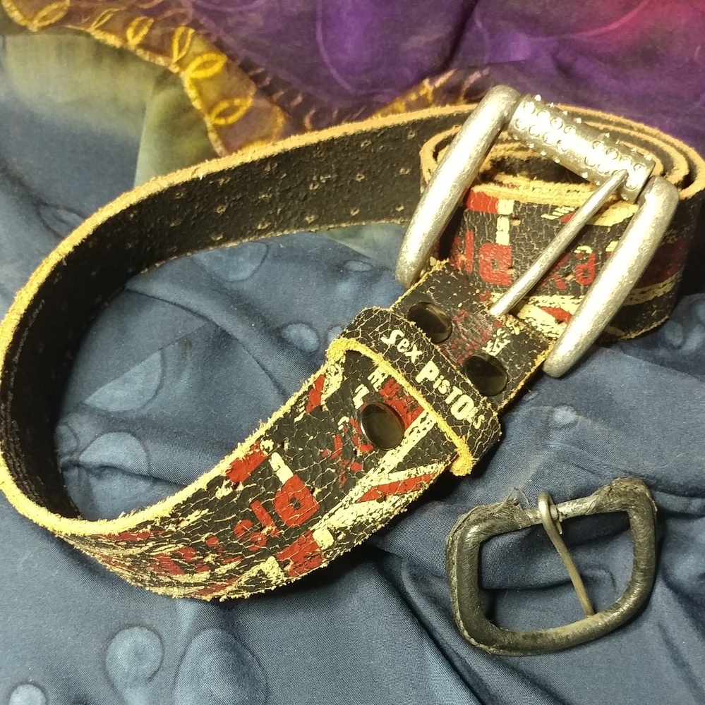 Sex pistols belt, large.