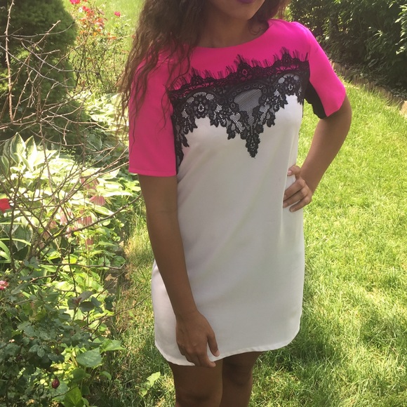 🆕Beautiful lace detail shift dress 🛍 - Picture 6 of 7