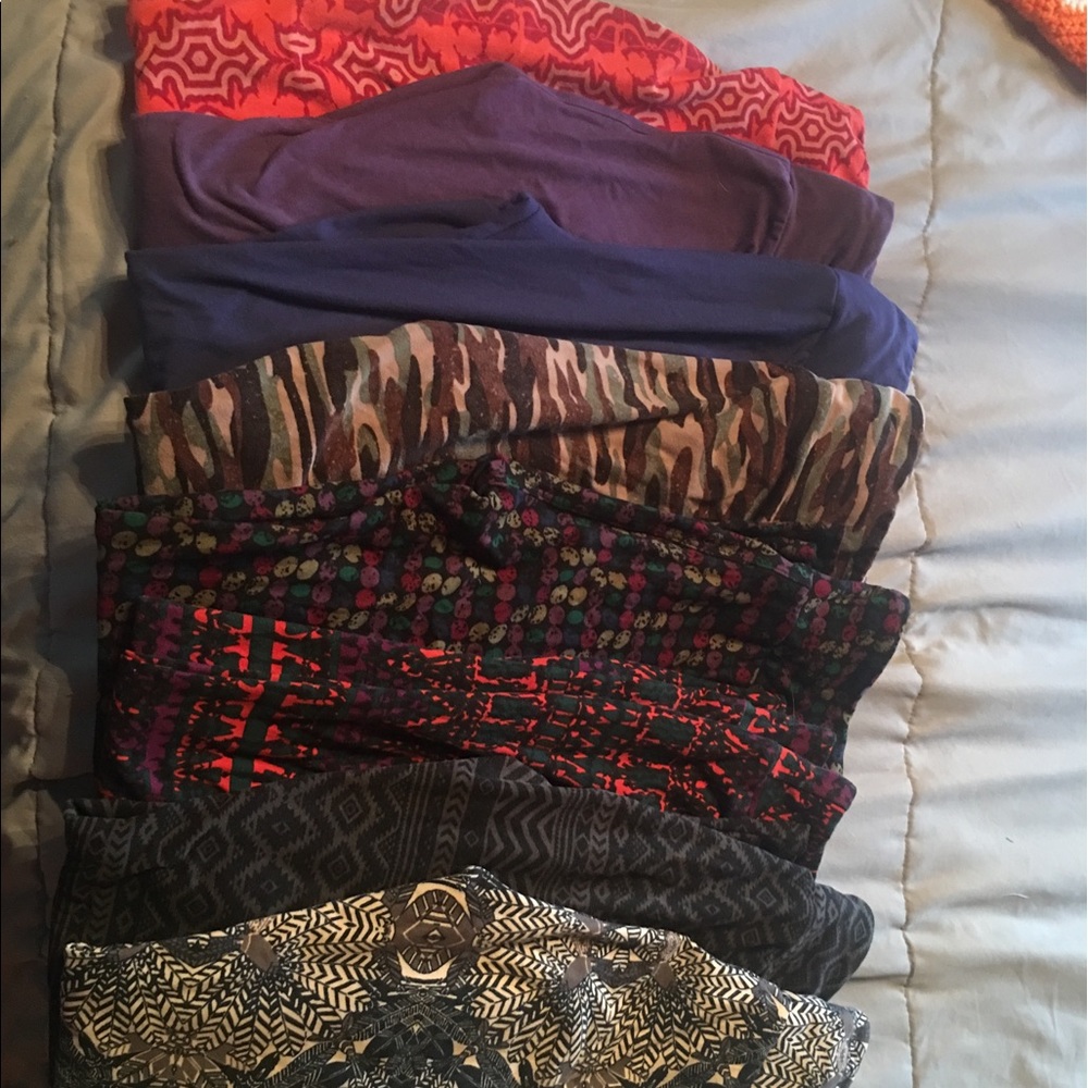 LuLaRoe OS legging bundle