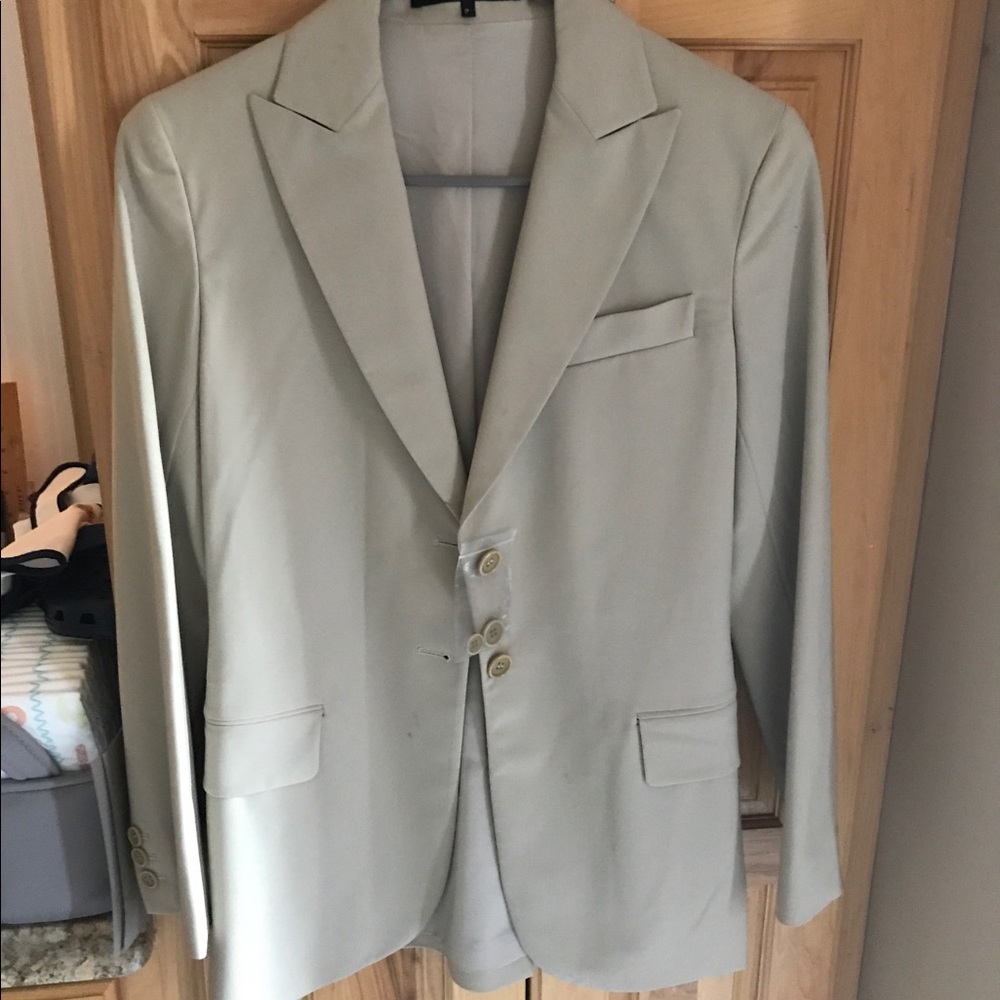 Theory Blazer tailored Petite tan new never worn