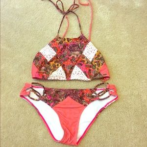 Patchwork Bikini Set