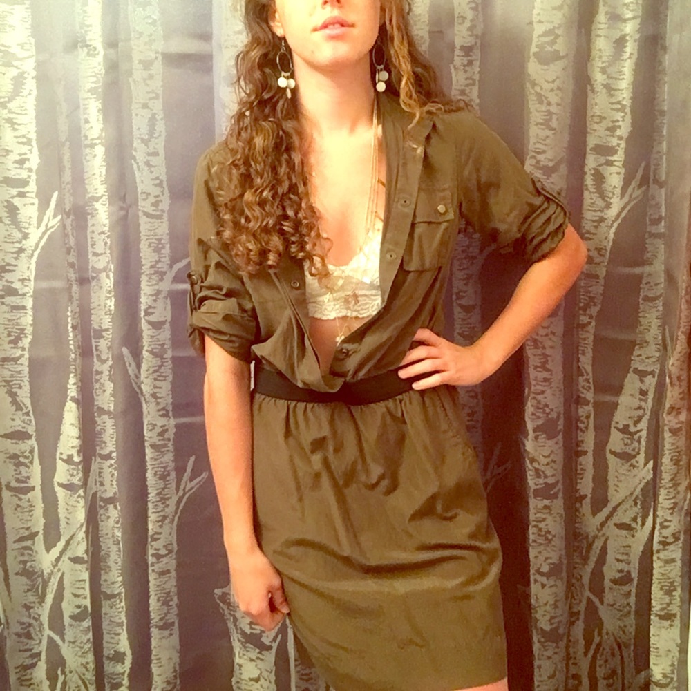 Banana Republic Silk Dress