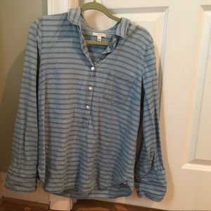 J.Crew Collard Chambray Shirt!