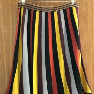 Striped Sweater Skirt