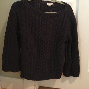 Lands End Fisherman Sweater