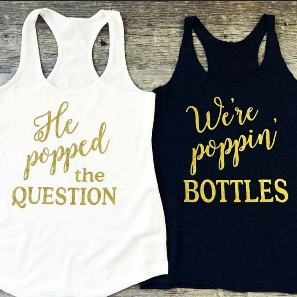 Bridal party Tees! *DONT BUY THIS POST**