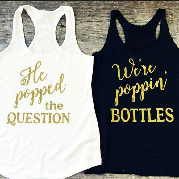 Bridal party Tees! *DONT BUY THIS POST** - Picture 1 of 3