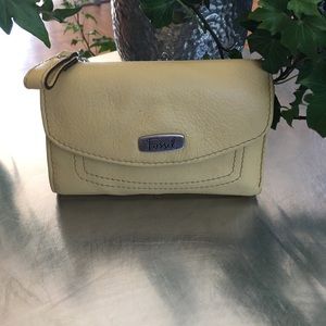 FOSSIL/ LEATHER /TRIFOLD WALLET