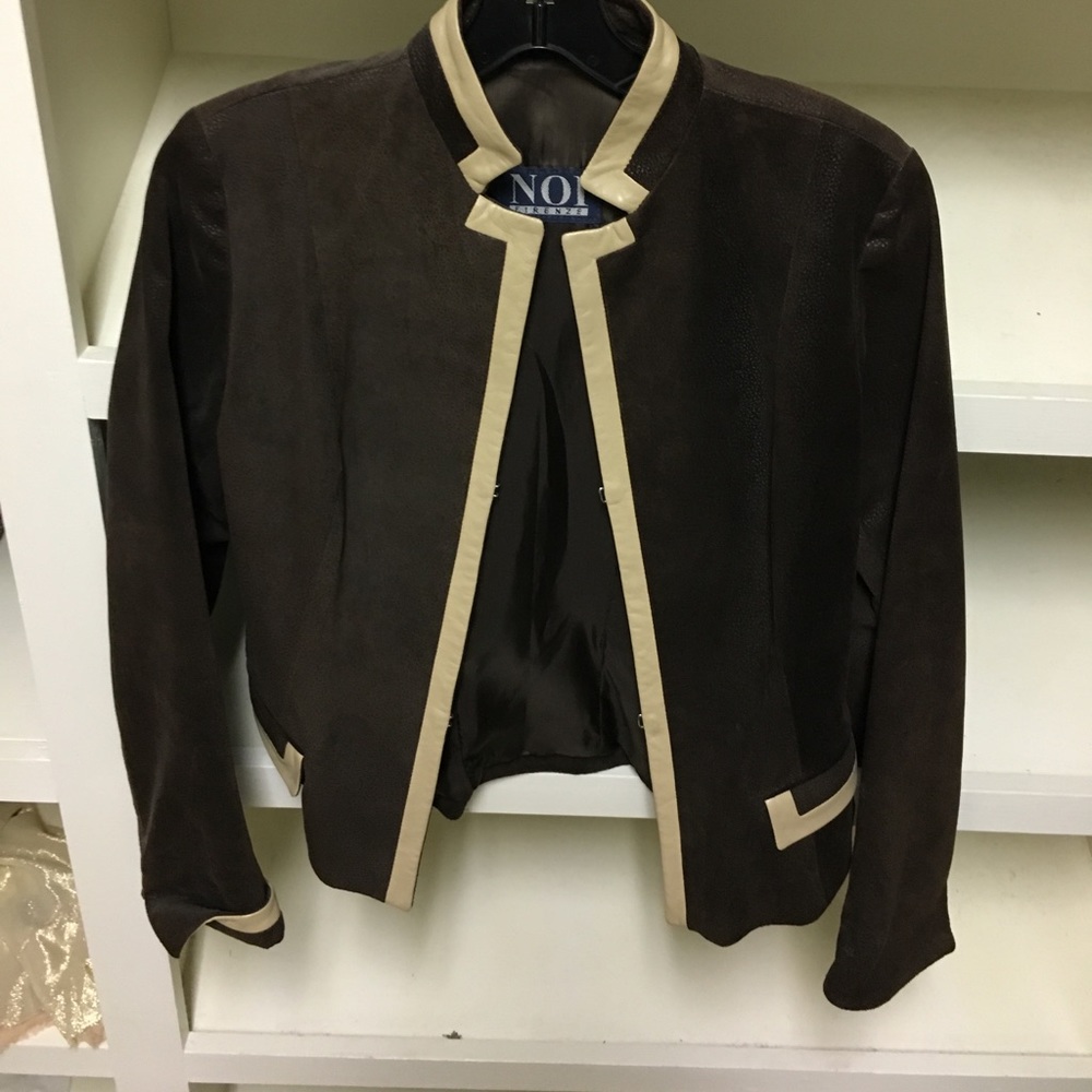 Italian leather jacket- bought in Florence