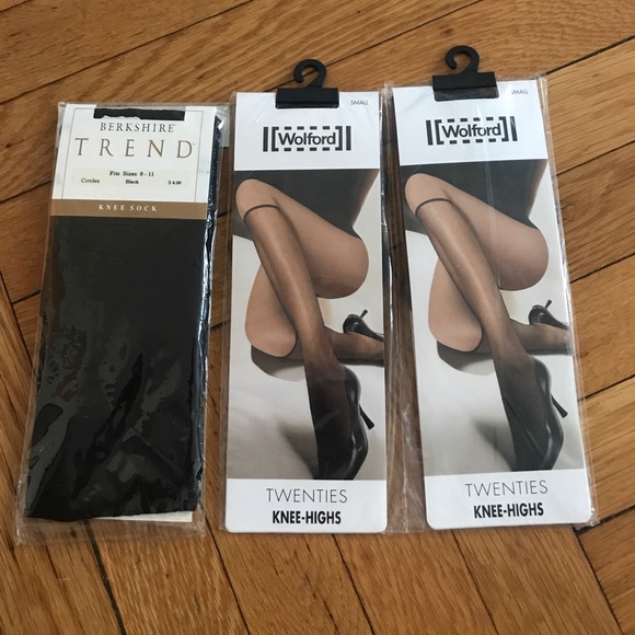 Wolford Other - BrandNew!Wolford Knee-Highs + Berkshire Knee Socks