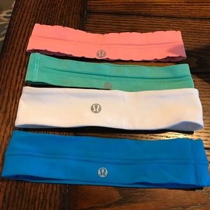 4 Lululemon headbands