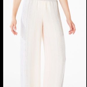 Bcbgmaxazria Houston Striped Wide leg pant