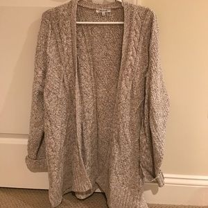 Madewell Cream Knit Cardigan