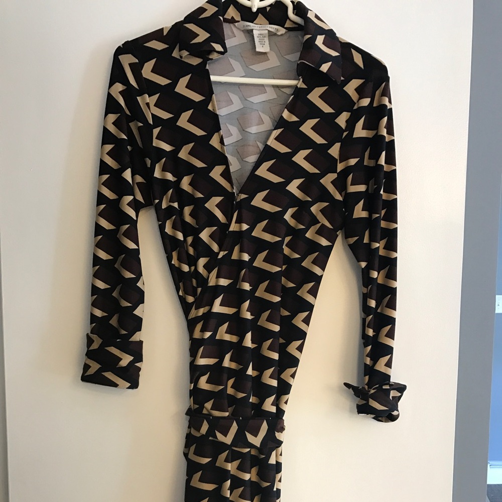 Diane Von Furstenberg Wrap Midi Dress