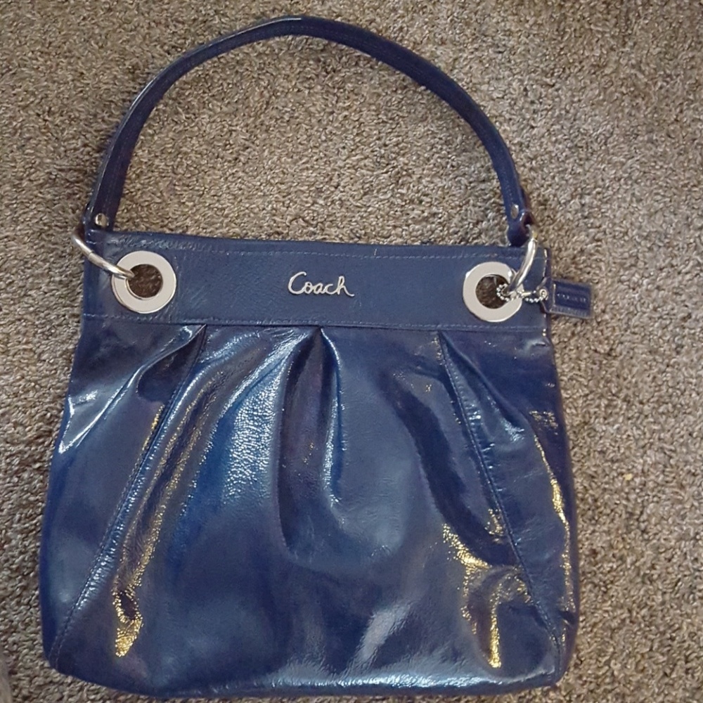 Blue Coach Purse