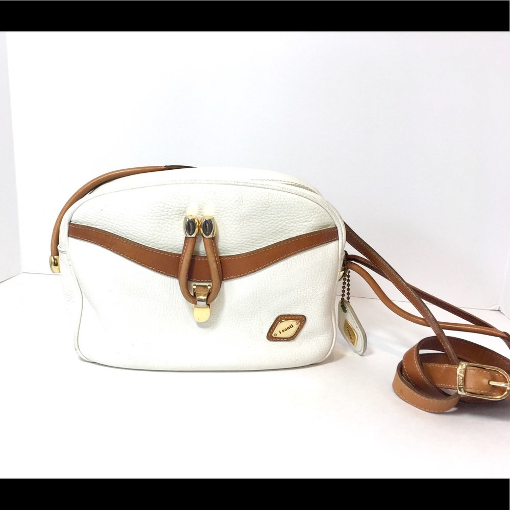 Vintage i Santi Italian Leather Crossbody Bag