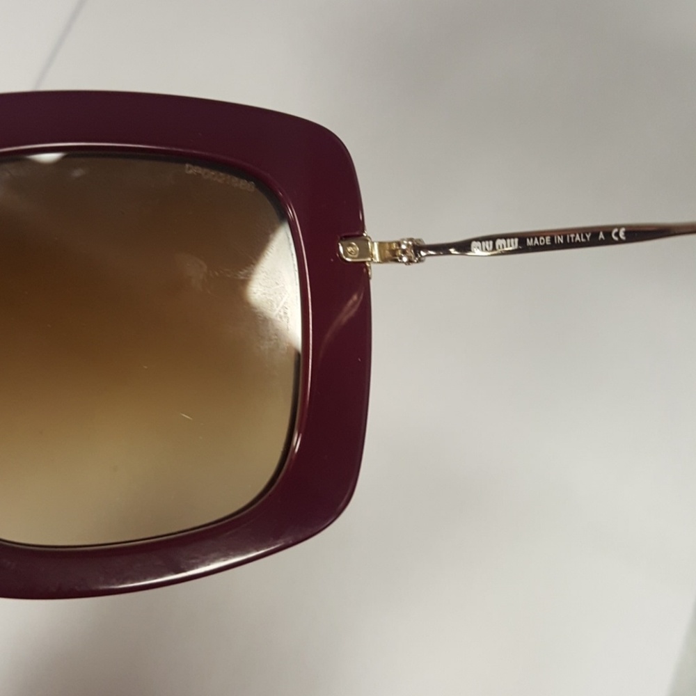 Miu Miu Oversize Square-Shaped Sunglasses - image 3