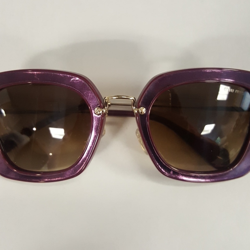 Miu Miu Oversize Square-Shaped Sunglasses - image 4