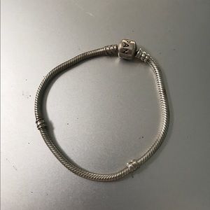 pandora classic silver bracelet