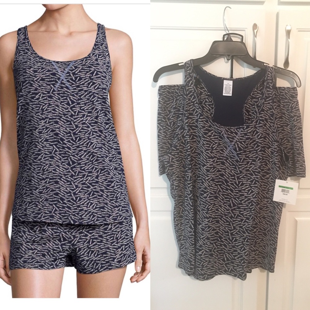 Calvin Klein Jersey Pajama Set