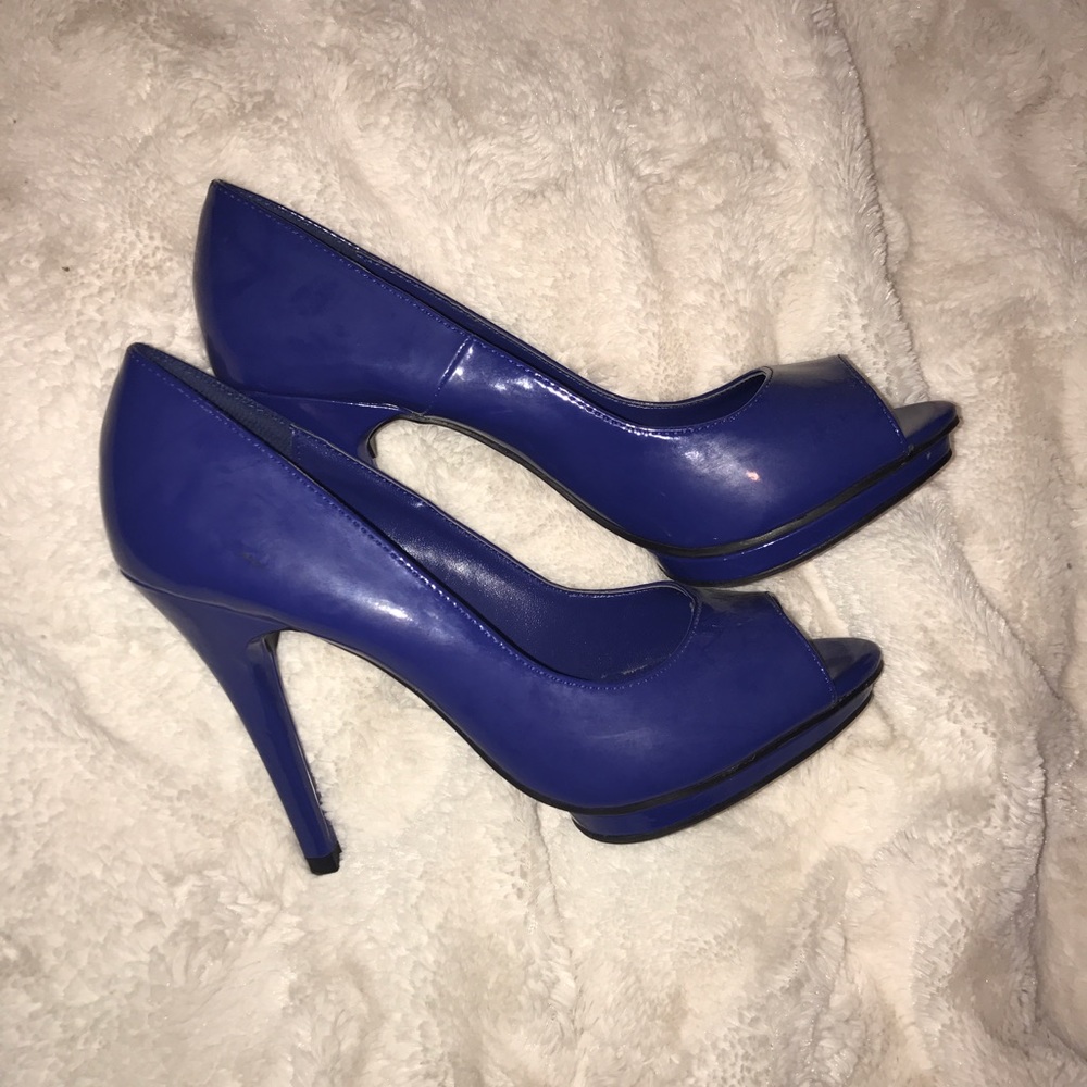 Royal Blue Heels