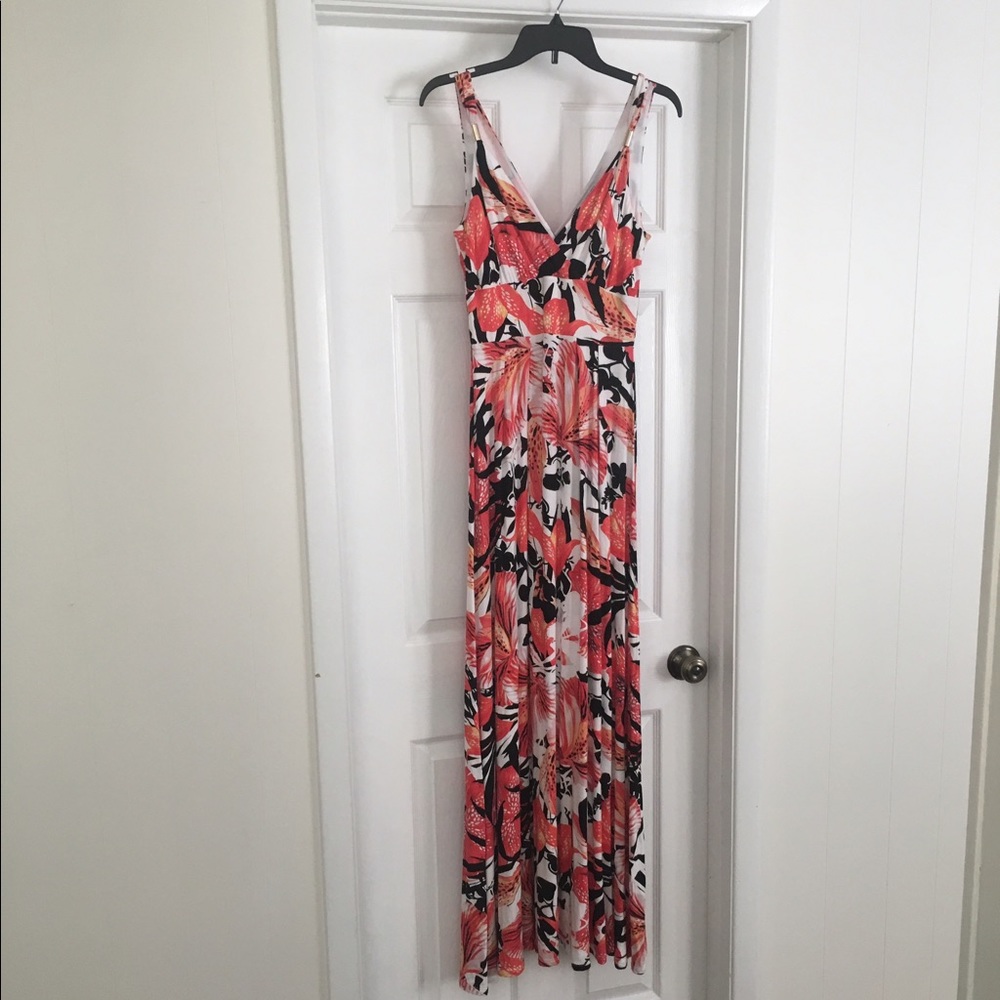 Floral Print Maxi Dress