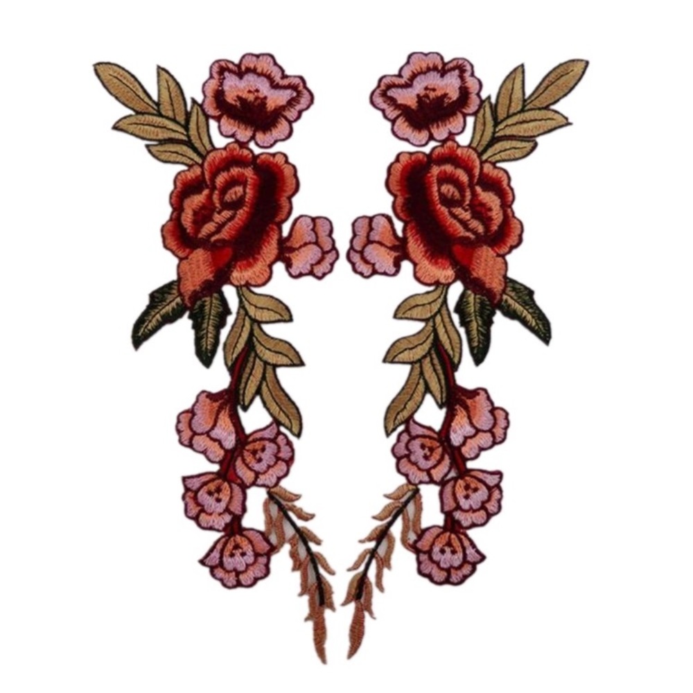 Rose embroidery