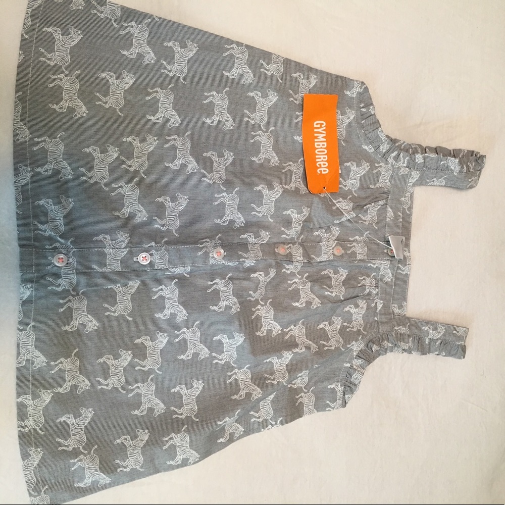 Gymboree  zebra top