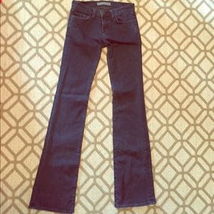 J Brand Faded Indigo Bootcut Jeans- Sz25