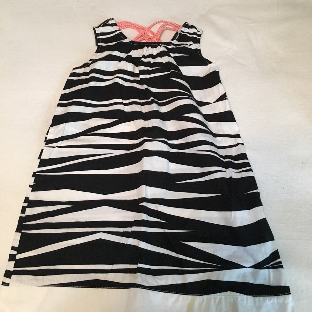 Zebra print dress