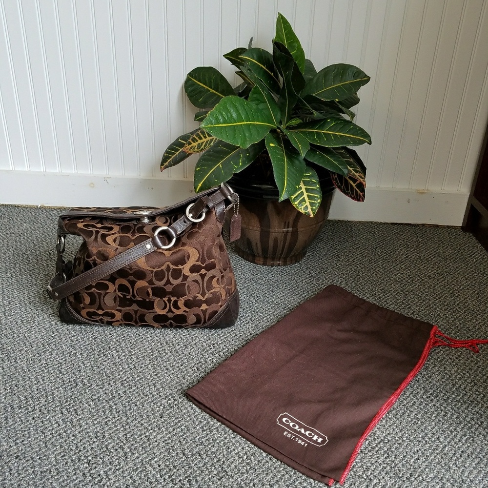 Coach Purse Authentic Canvas
