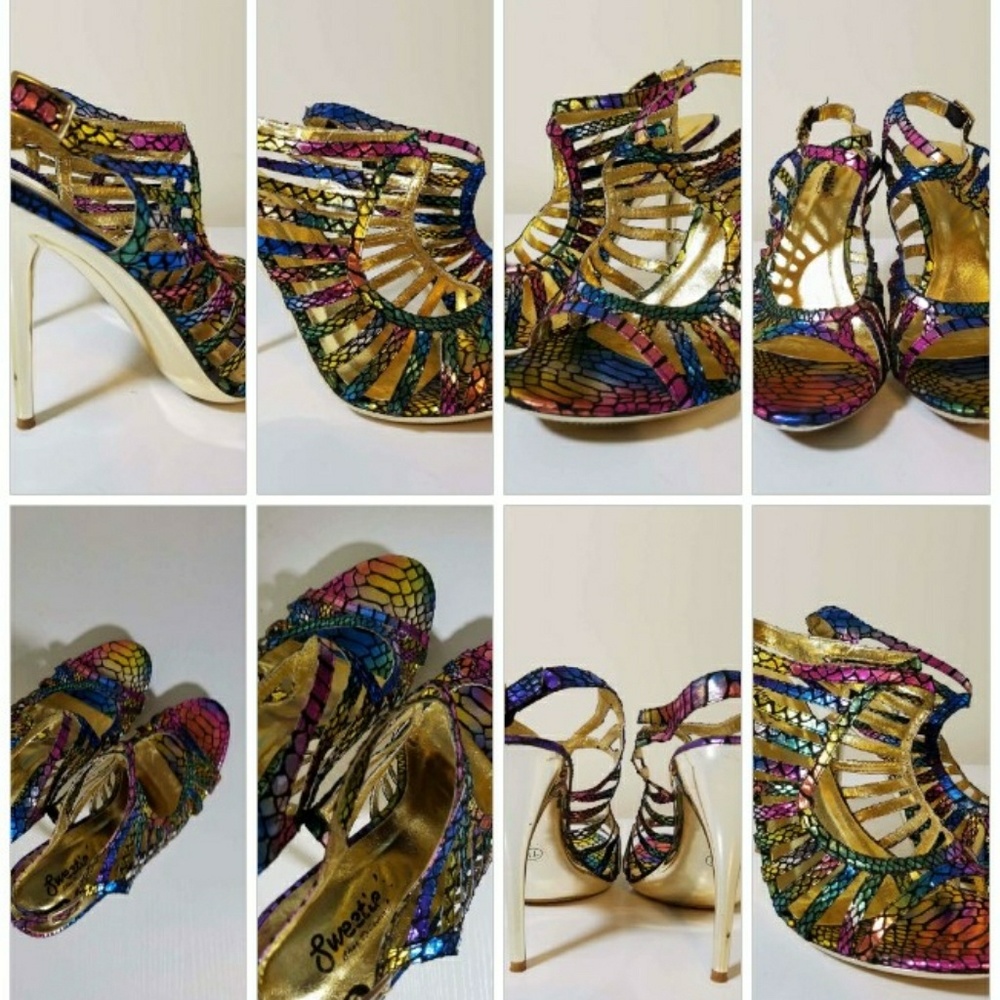 Rainbow Candies Heels