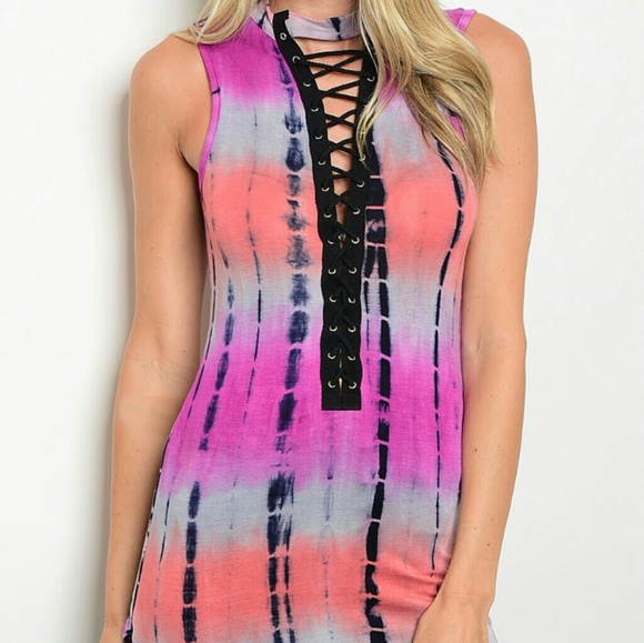 Tie dye top - Picture 2 of 8