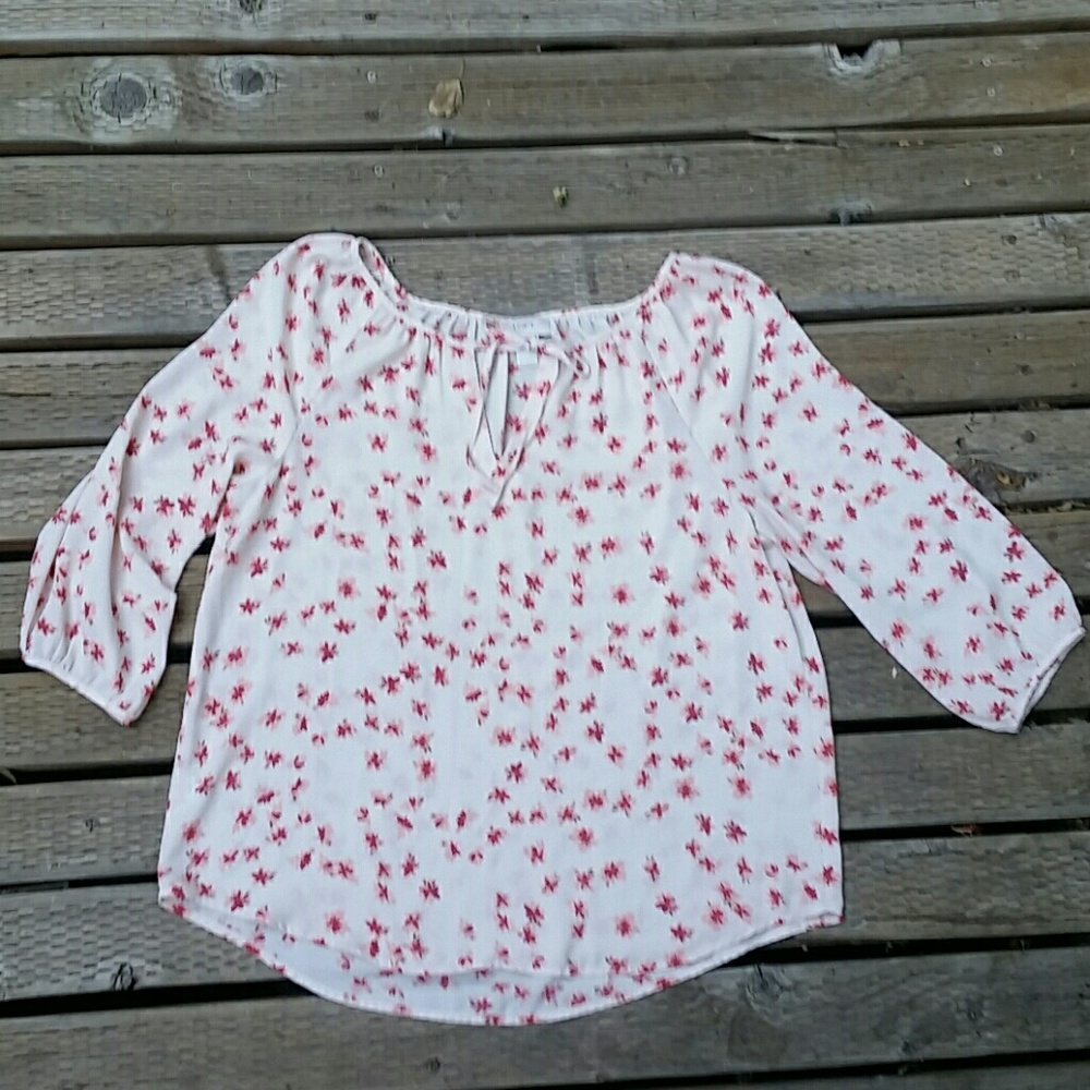 Loft floral blouse