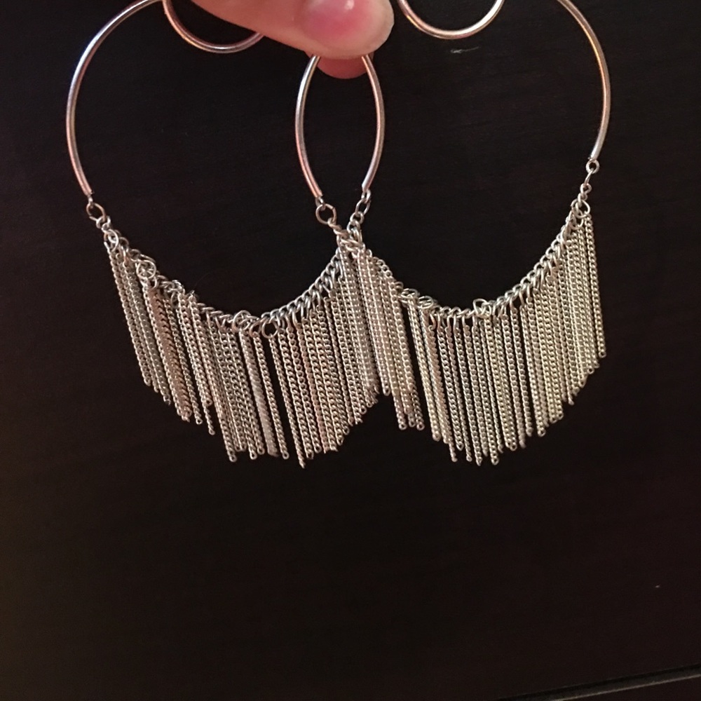 Dangly Hoop Earrings