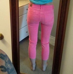 AE Pink Capris