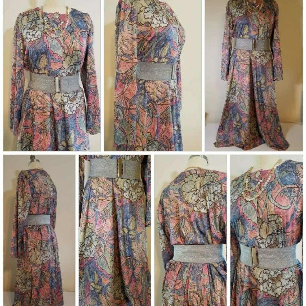 Vintage Floral Dress