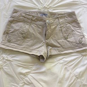 EXCELLENT DEAL!Express Tan Shorts Size 2