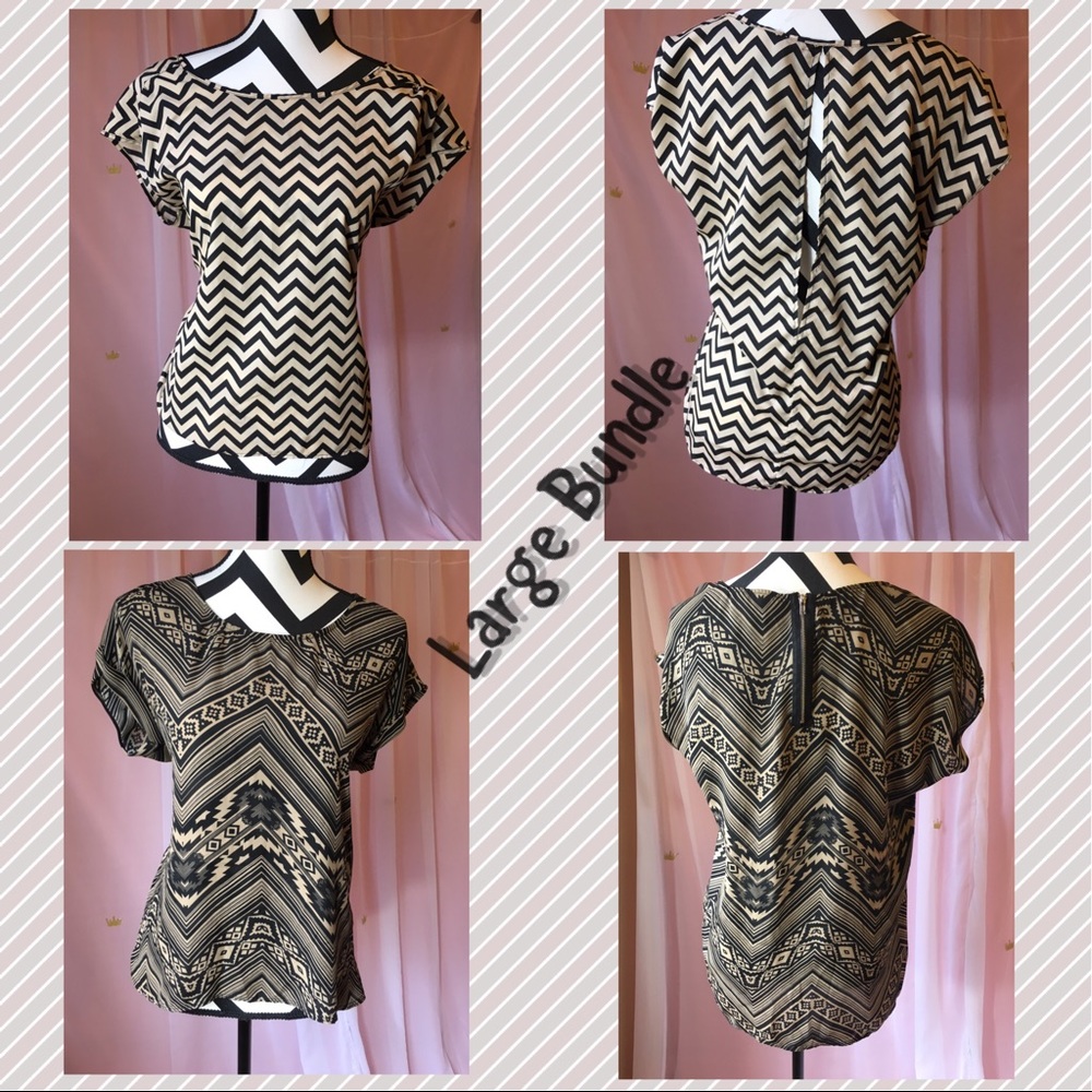 2 Blouses size Large