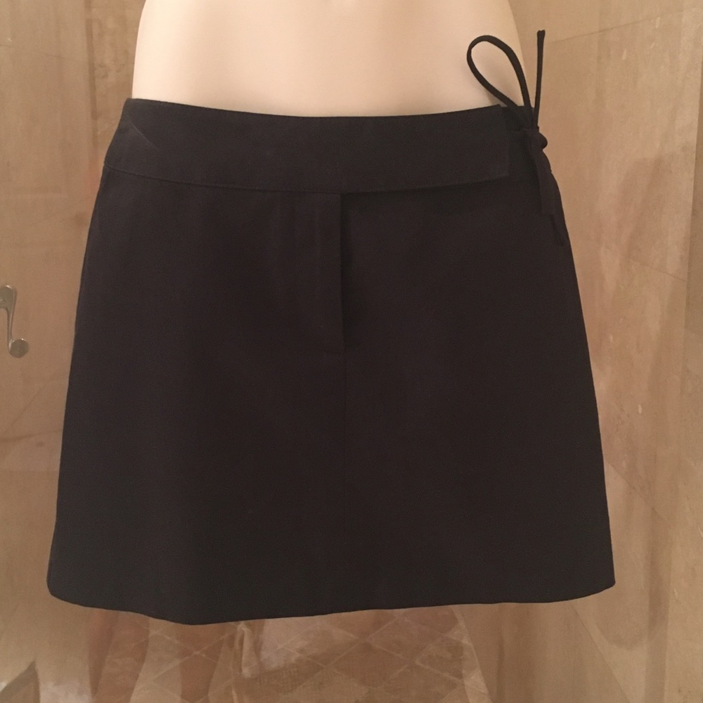 NWT Laundry by Shelli Segal Black Mini Skirt 2