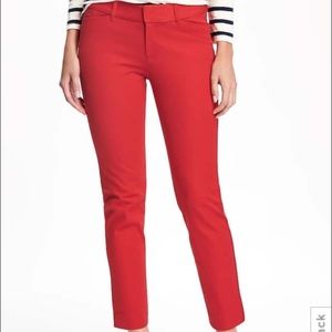 Old Navy Mid-Rise Pixie ankle pants